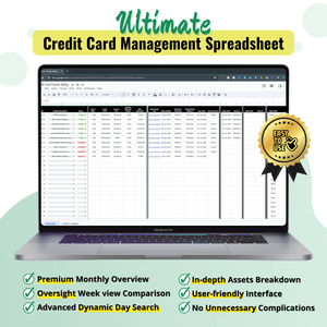 Credit Card Management Spreadsheet